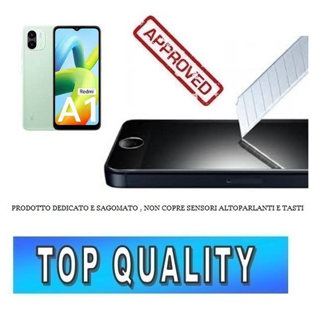 Verre Trempé Pour Xiaomi Redmi A1/ A2 (9H, 0.33mm) - Blister