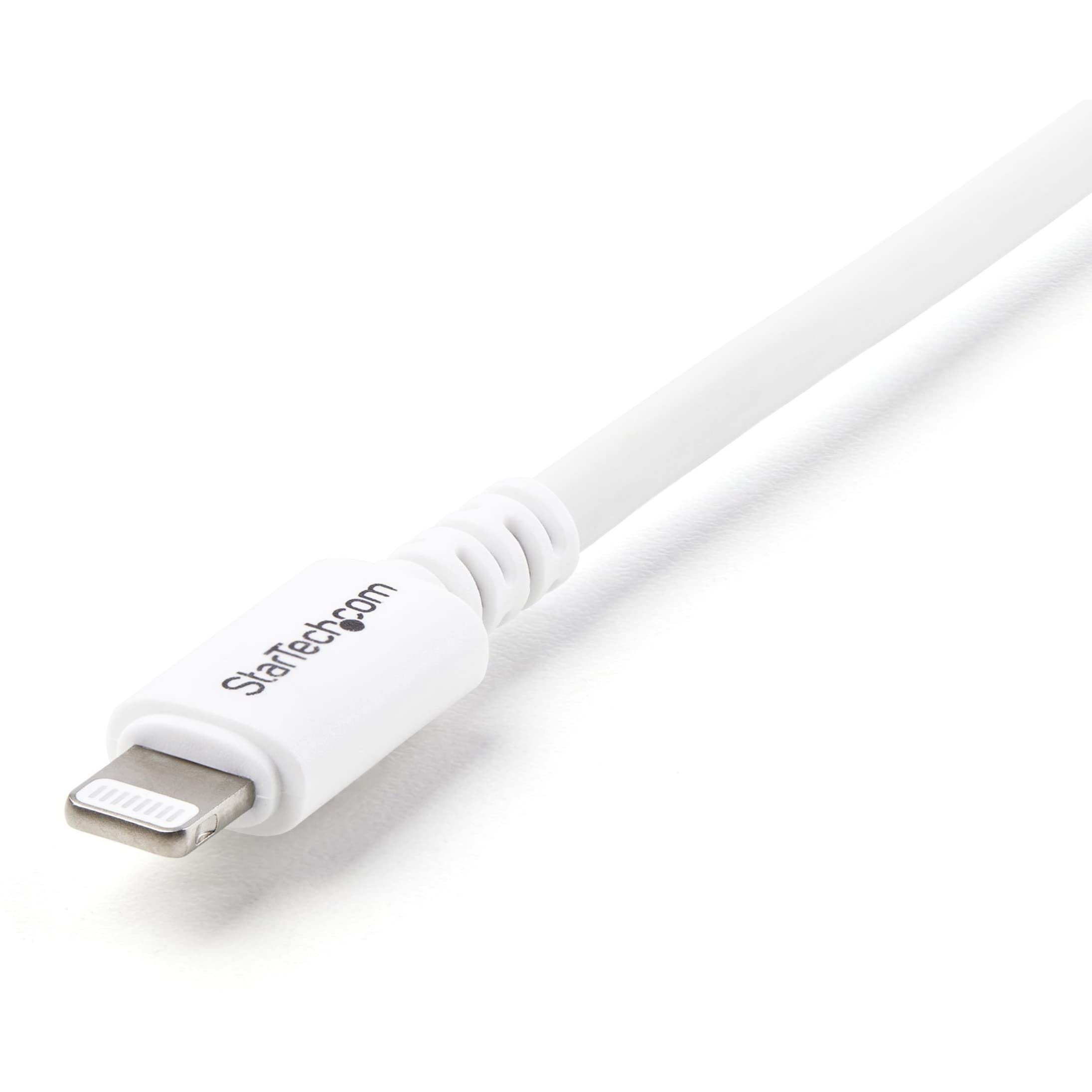 10 ft White 8-pin Lightning to USB Cable