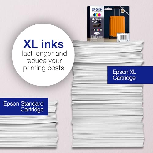 EPSON 6LB Singlepack Cyan 405XL DURABrite Ultra Ink