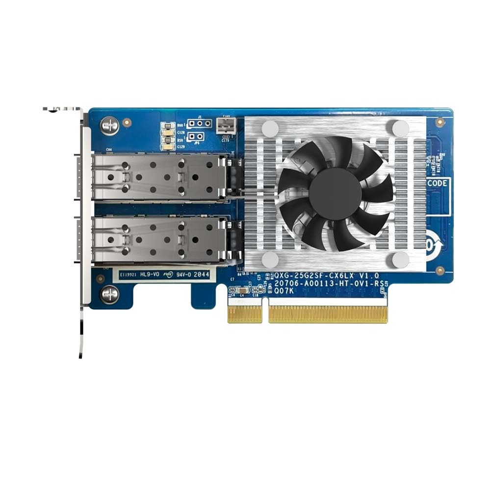 Dual-port SFP28 25GbE network expansion