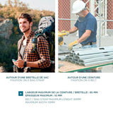 MOBILIS Support pour smartphone U.FIX pour ceinture / bandoulière