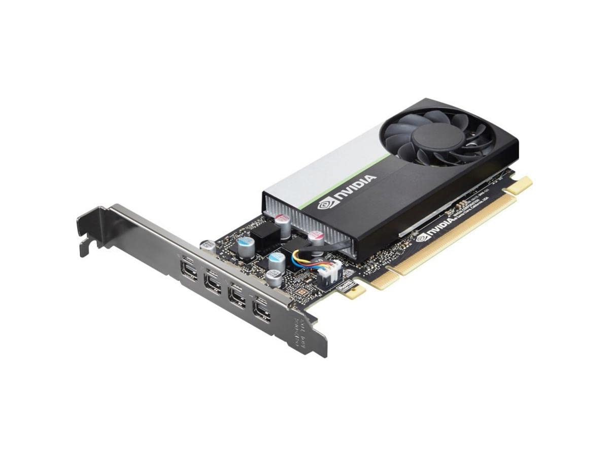 LENOVO ThinkStation nVidia T1000 4GB GPU mini DPx4 Graphics Card with HP bracket