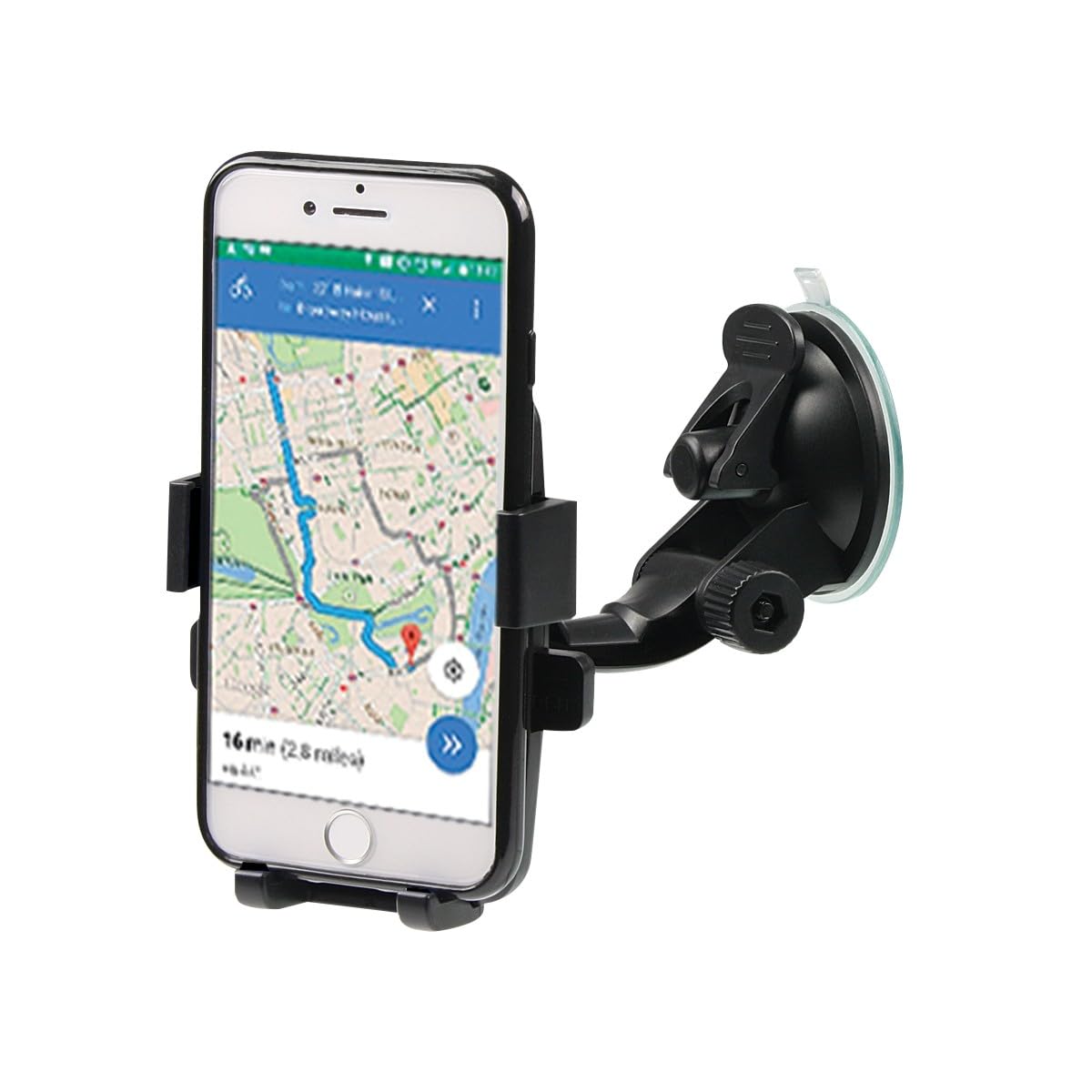 2in1 Suction Automatic Smartphone Mount