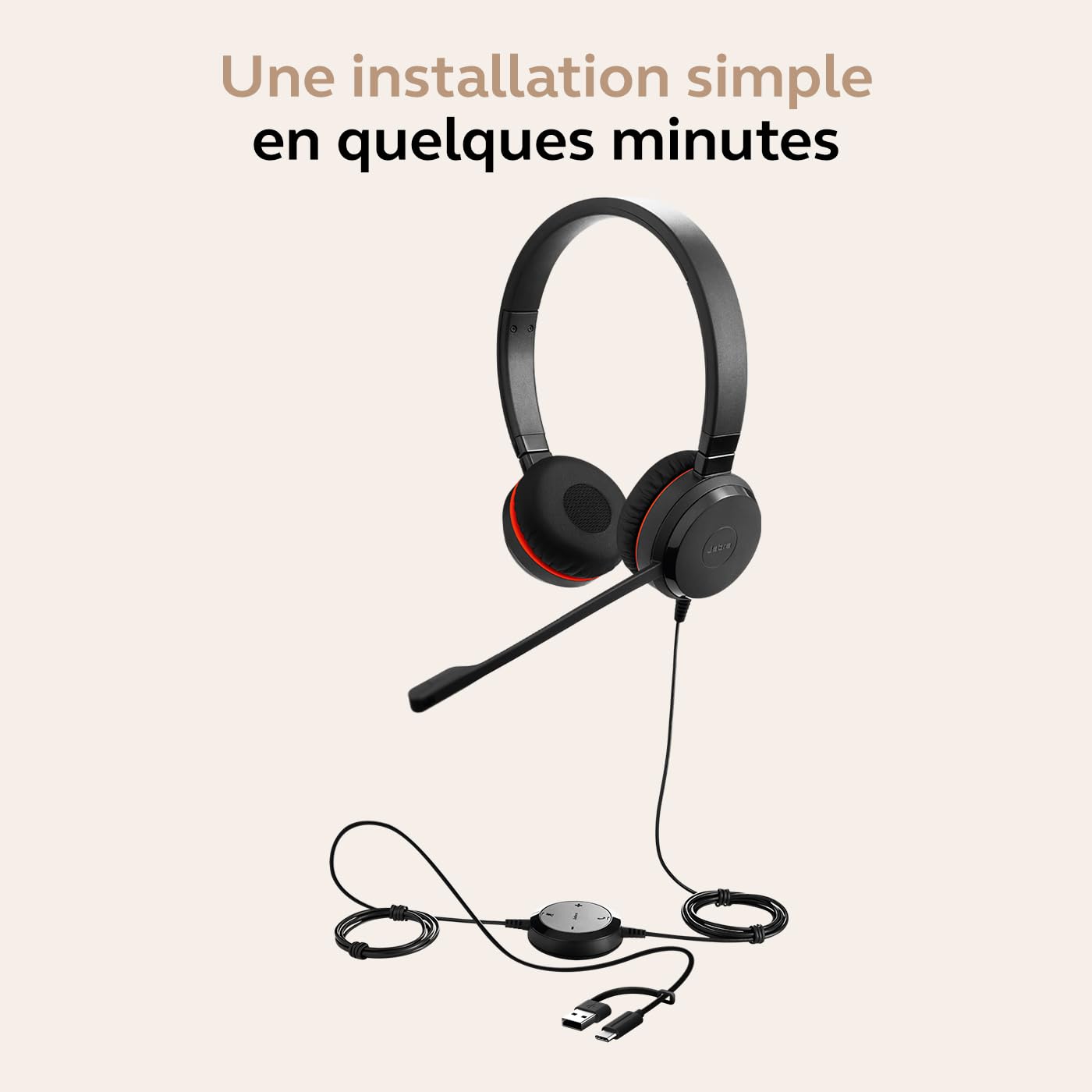 Jabra Evolve 20 SE Stereo MS USB C/A ada