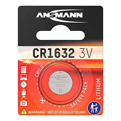 ANSMANN pile lithium CR1632 - Blister de 1