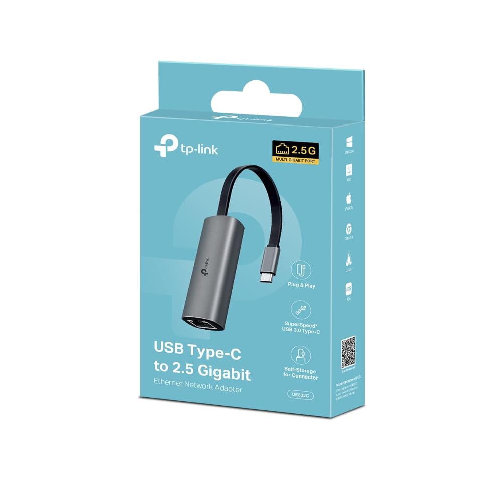 TP-Link UE302C Ethernet to USB C Adapter
