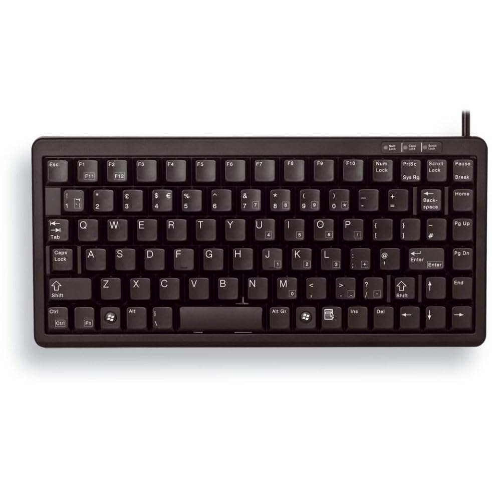 CHERRY Clavier compact G84-4100 USB/PS2 noir QWERTY (US)