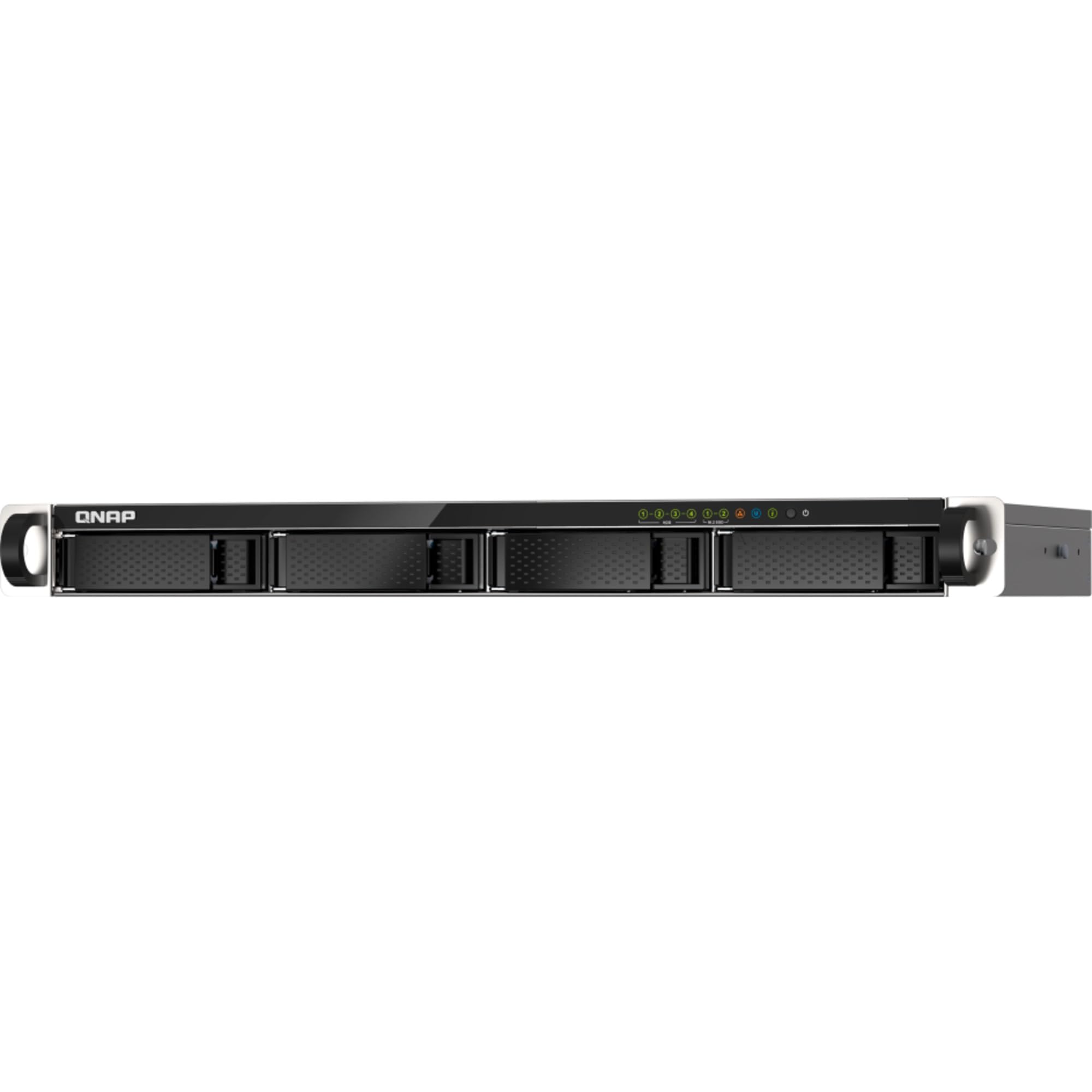 4-bay 1U short-depth 12" NAS Marvell Oc