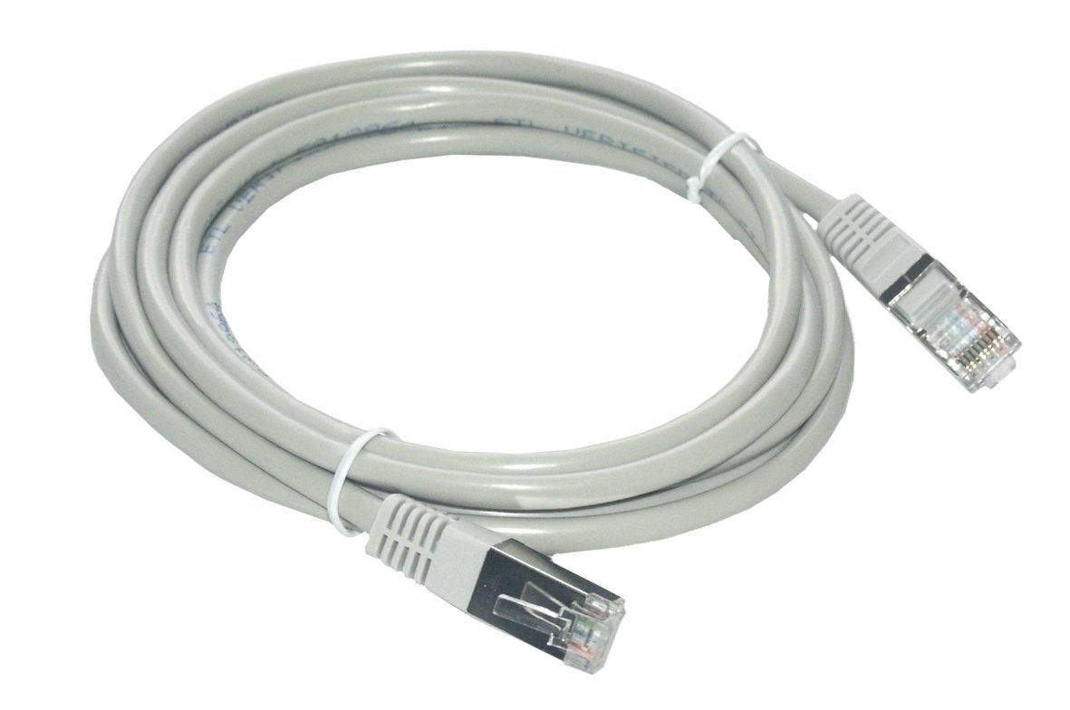 MCL Cordon de brassage RJ45 CAT 5e F/UTP - 1.5m Gris