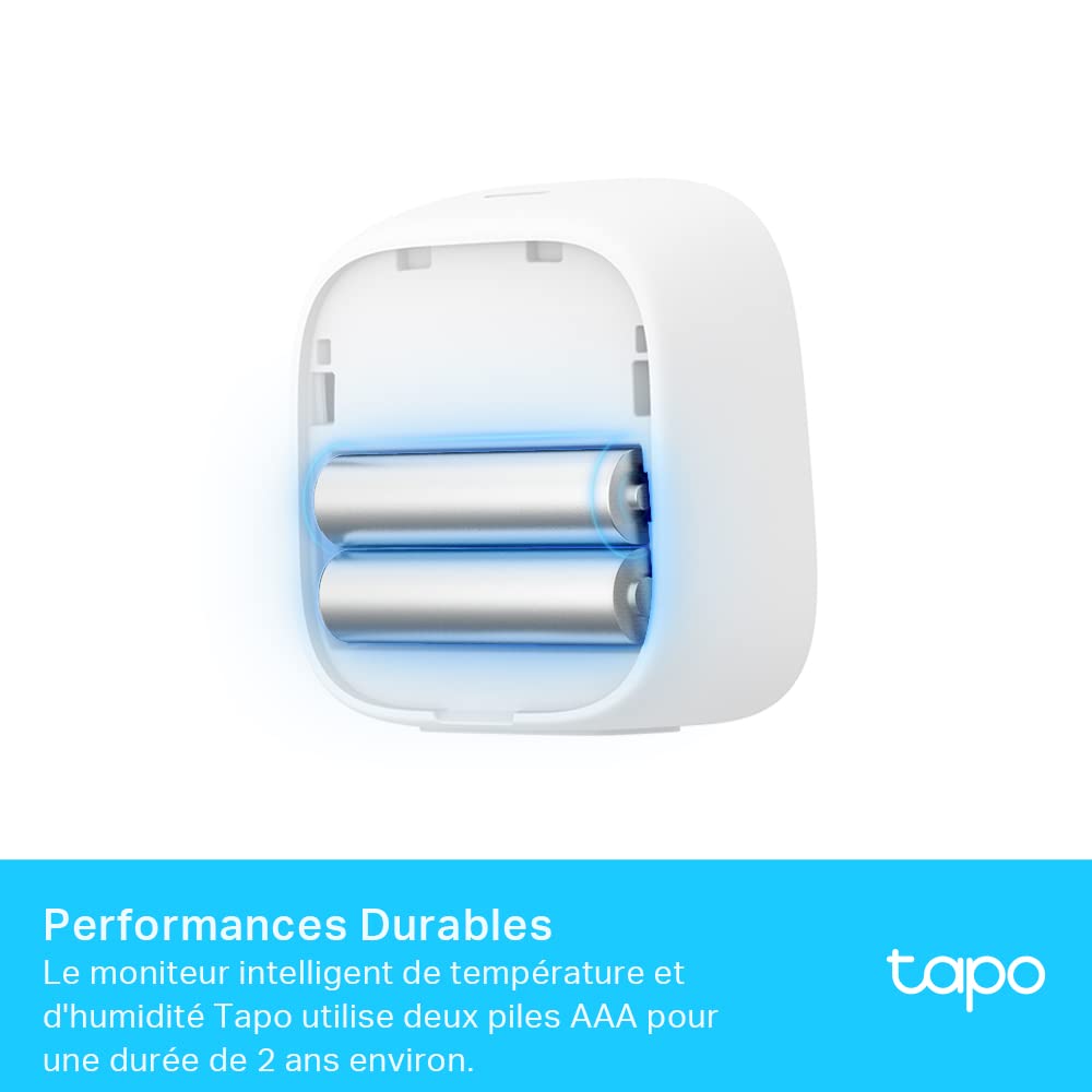 TP-LINK Smart Temperature and Humidity Monitor 868MHz Battery Powered 2xAAA 2.7inch E-ink display