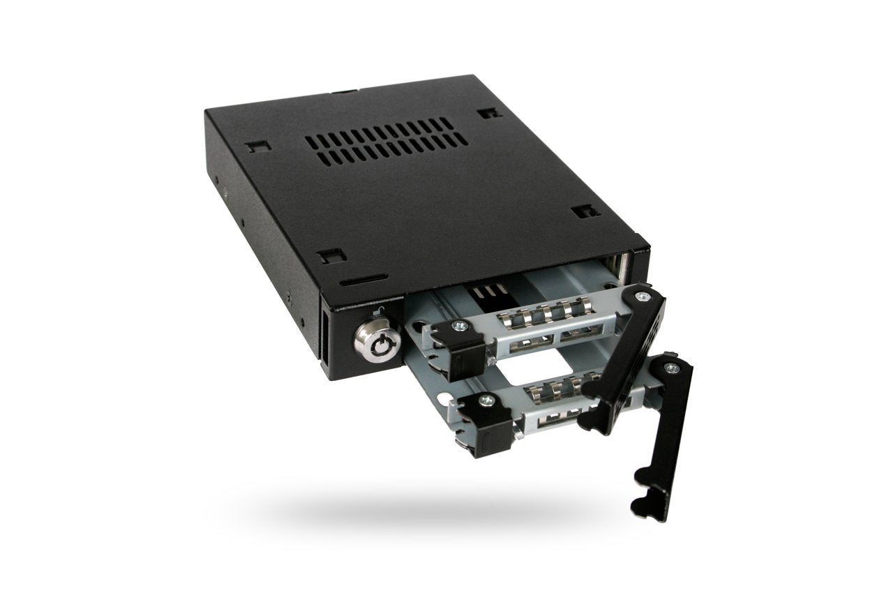 ICY DOCK Rack amovible MB992SK-B 2 disques SATA 2.5"