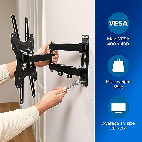 PHILIPS Support mural articulé pour écrans plats de 26p à 70p