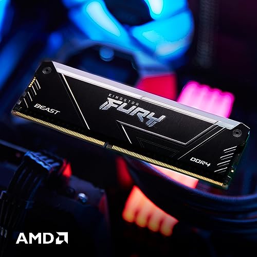 KINGSTON 64Go 3600MT/s DDR4 CL18 DIMM Kit of 2 FURY Beast RGB