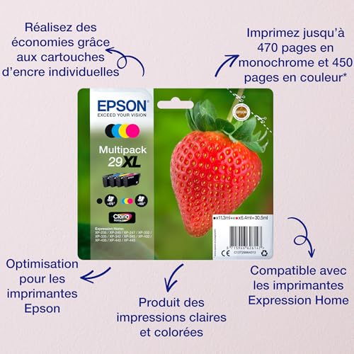 Cartouche EPSON C13T29914012 29XL - Noir