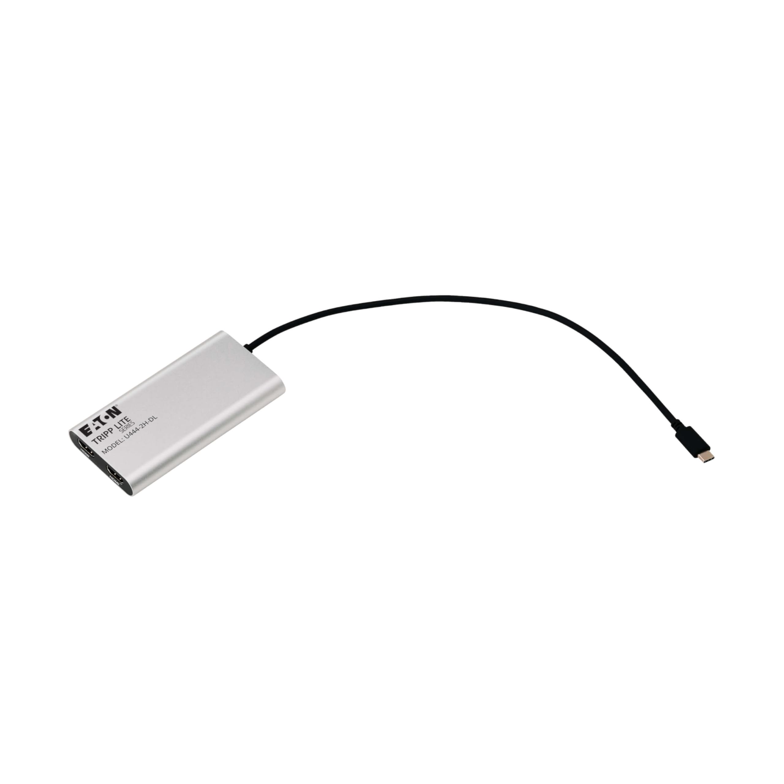 TrippLite Adapt. USB-C Dual HDMI 4K 60Hz