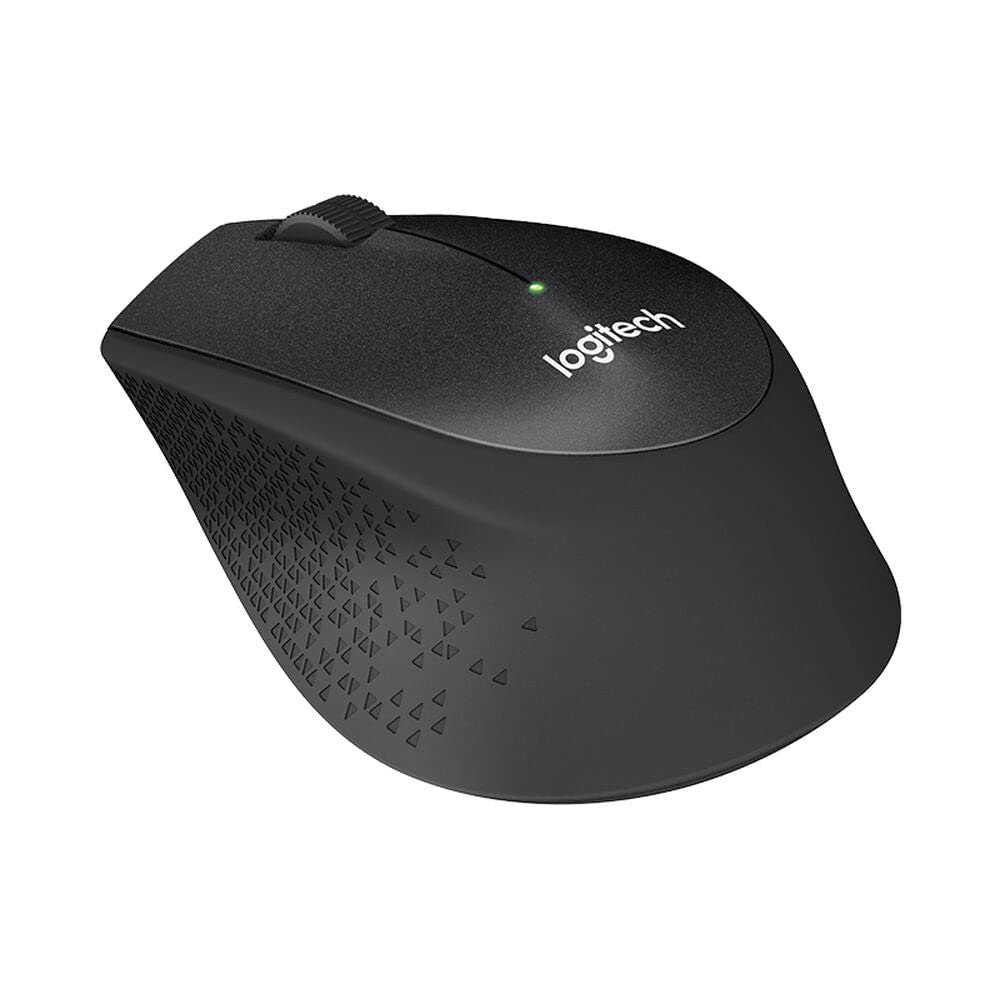 LOGITECH B330 Silent Plus Mouse optical 3 buttons wireless 2.4 GHz USB wireless receiver