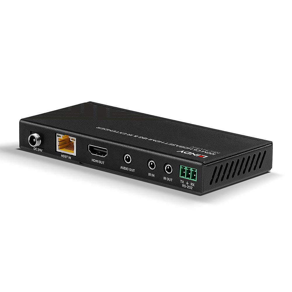 100m Cat.6 HDMI 18G & IR HDBaseT Receiver