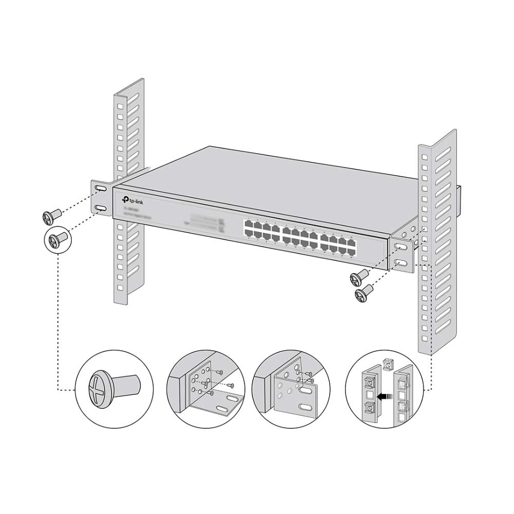 13 Inch Switch Rack Mount Kit