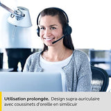 Jabra Evolve 20SE MS Stereo Casque Avec fil Arceau Bureau/Centre d'appels USB Type-A Bluetooth Noir