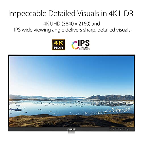 ASUS ProArt PA279CV 27p IPS 4K UHD 3840x2160 60Hz 5ms Adaptive-Sync HDR10 2xHDMI 1xDP 1xUSB Type-C 4xUSB3.0 Black 3YW