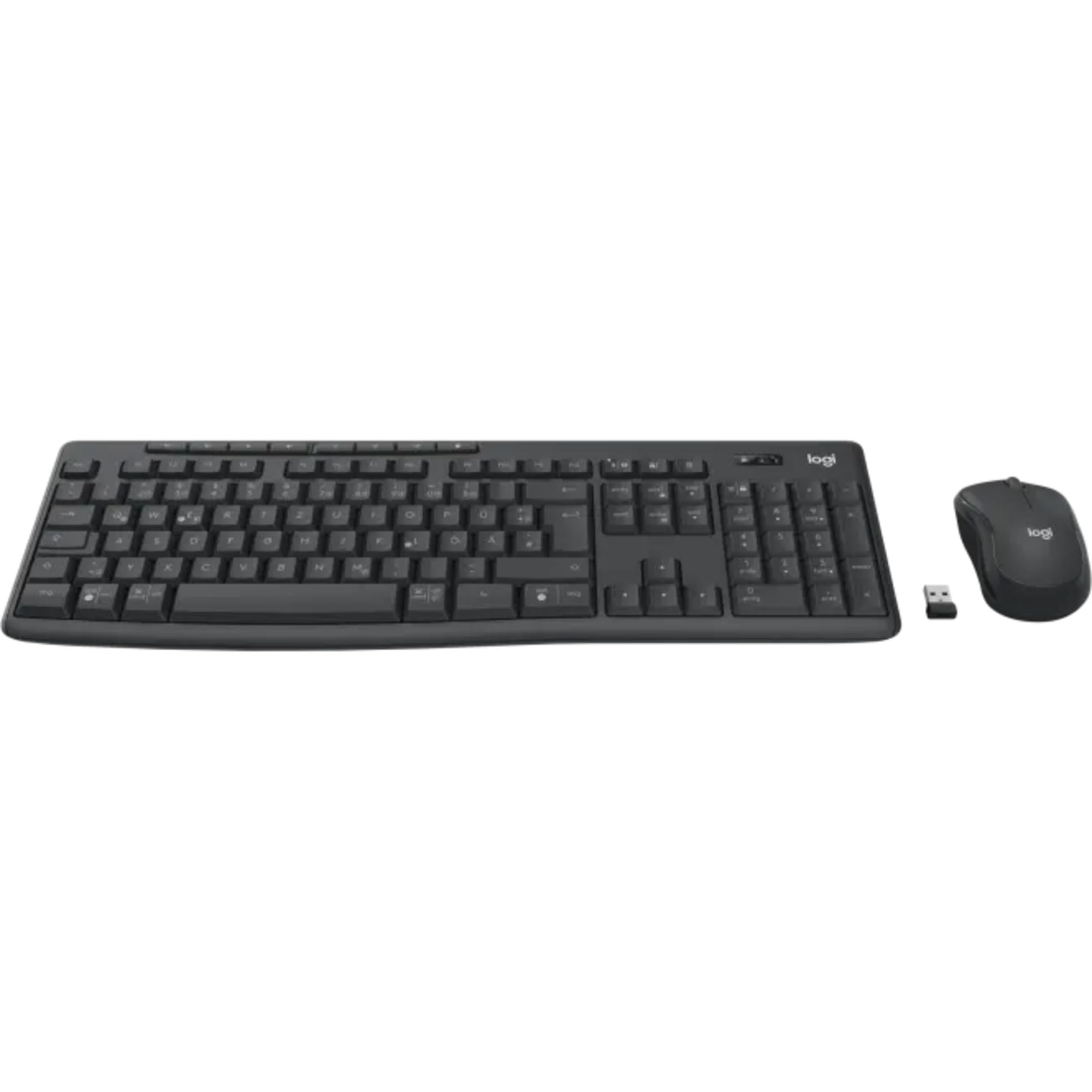 Logitech MK370 Combo for Business clavier Souris incluse Bureau Bluetooth QWERTZ Allemand Graphite