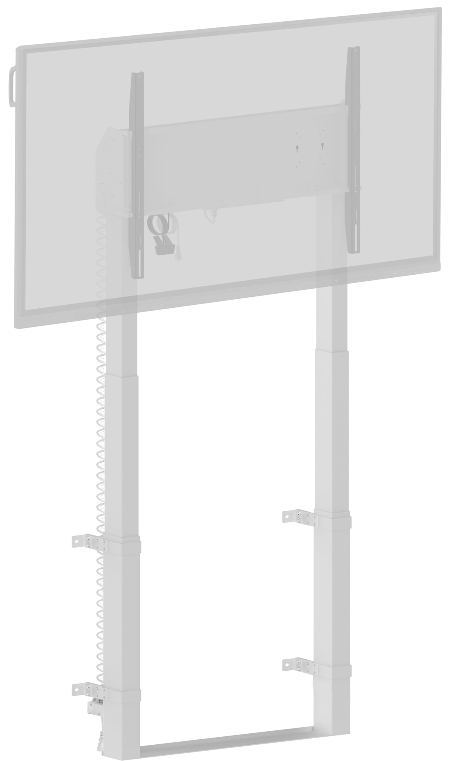 Floor supported wall lift up to 98/105"