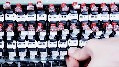 LOT DE 96 ETIQUETTES POUR PANNEAU PATCHBOX