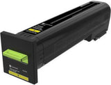 LEXMARK CX860 Cartouche de toner jaune ultra haute capacité 55k