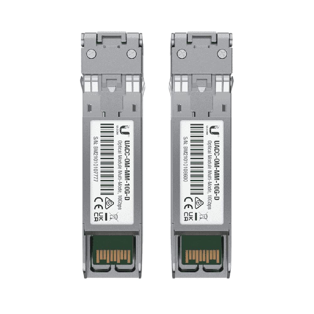Ubiquiti Networks UACC-OM-MM-10G-D-2 module émetteur-récepteur de réseau Fibre optique 10000 Mbit/s 850 nm