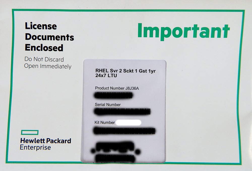 HPE RHEL Svr 2 Sckt 1 Gst 1yr 24x7 E-LTU