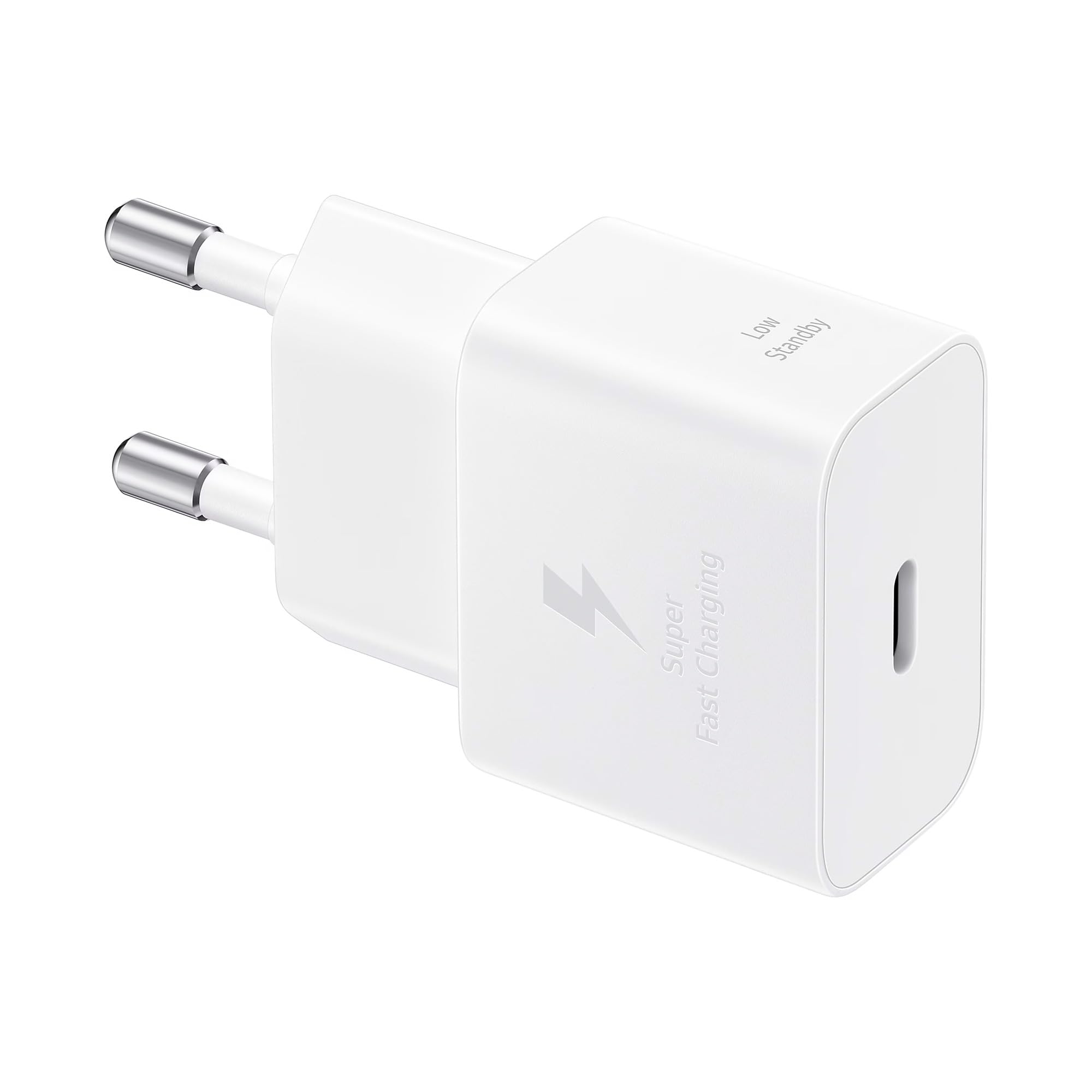 SAMSUNG fast charger USB-C 25W with data cable white