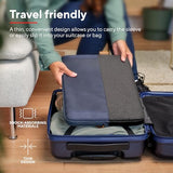 TRUST Housse de protection LISBOA bleue/noire 16p