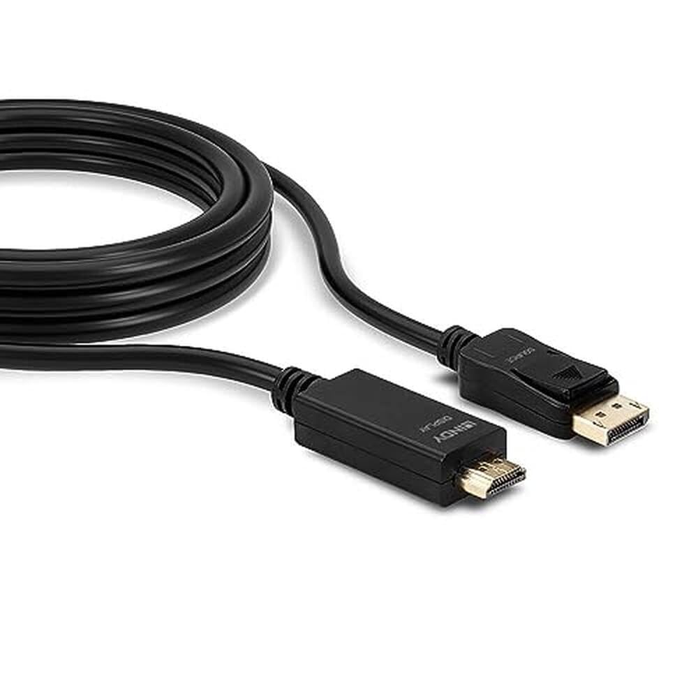 LINDY Câble DisplayPort vers HDMI 4K30 DP:passif 1m
