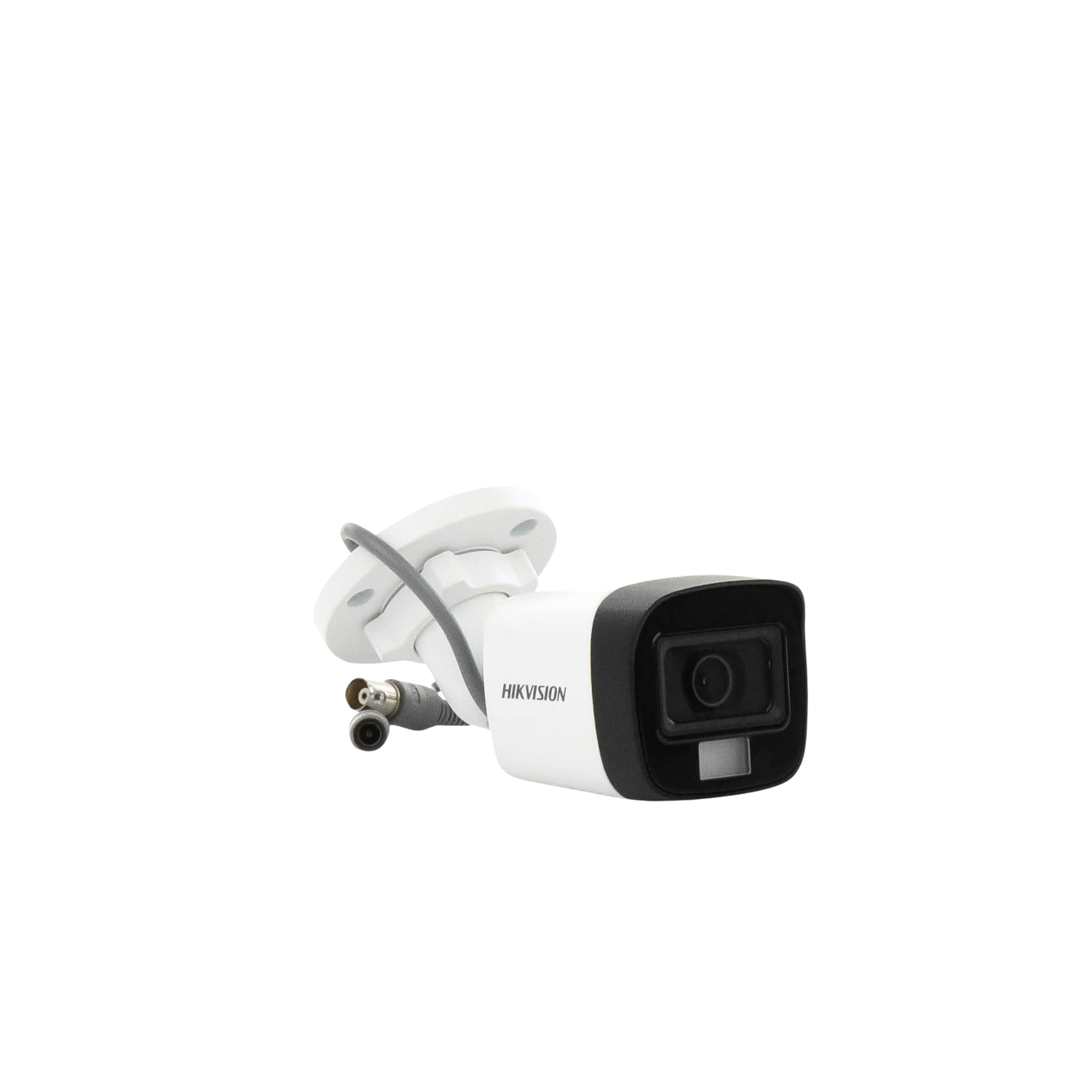 Hikvision DS-2CE16D0T-LFS(2.8mm) Caméra Mini Bullet Fixe 2MP avec Audio et Éclairage Hybride Intelligent