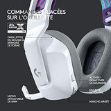LOGITECH G G733 LIGHTSPEED Wireless RGB Gaming Headset Headset full size 2.4 GHz wireless white
