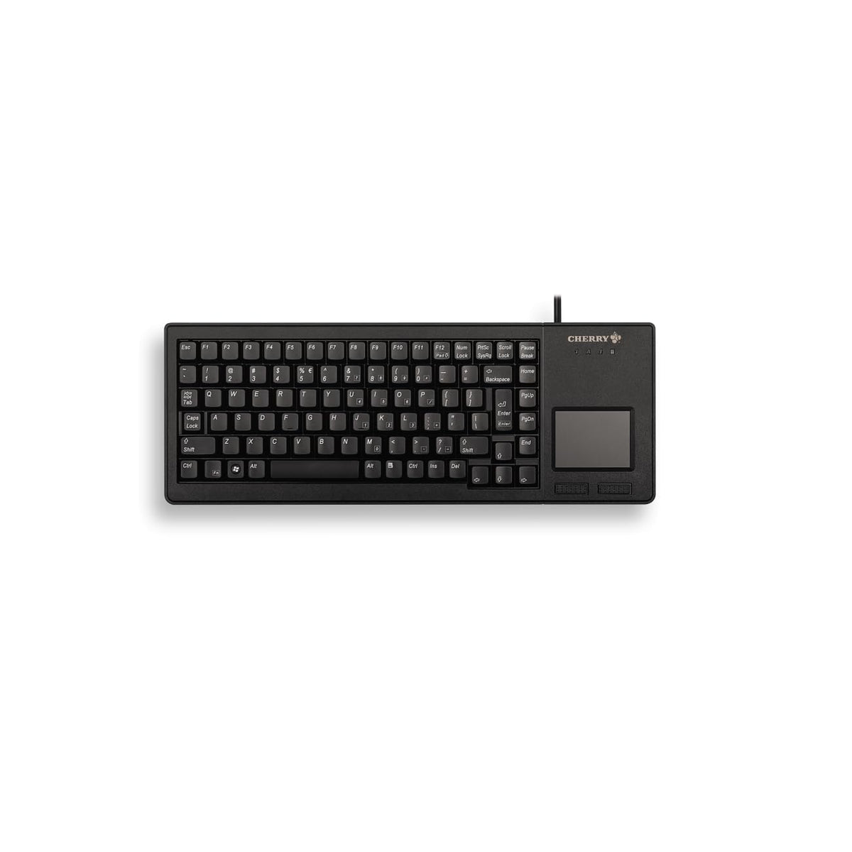 Cherry clavier miniature + touchpad azerty usb noir