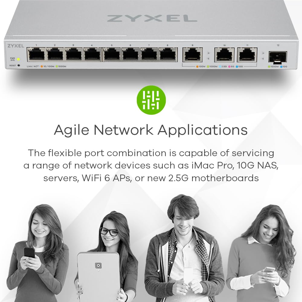 Zyxel XGS1250-12 v2 12-Port Gigabit