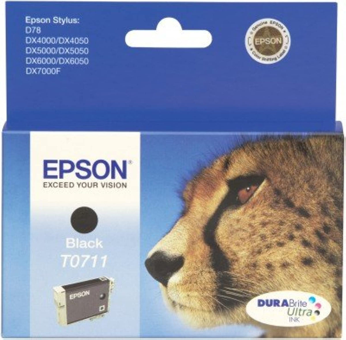 EPSON RIBBON cartouche for LX-350/LX-300/+/+II ruban noir 4.000.000 characters pack de 1