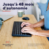 TRUST Pack clavier & souris sans fil TREZO (FR)