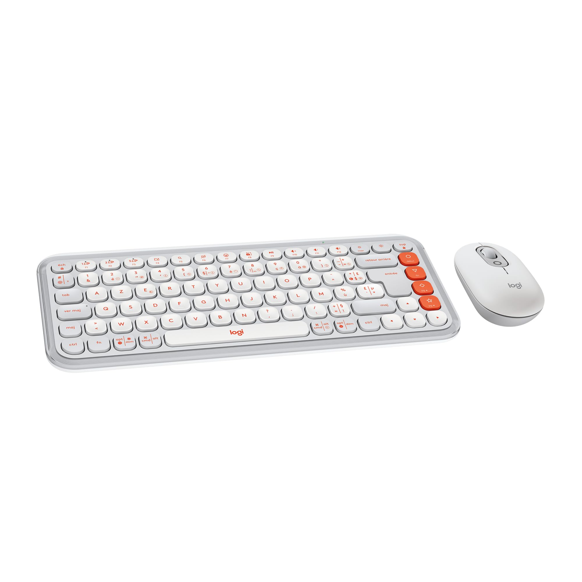 LOGITECH POP ICON COMBO - OFF WHITE (FR)