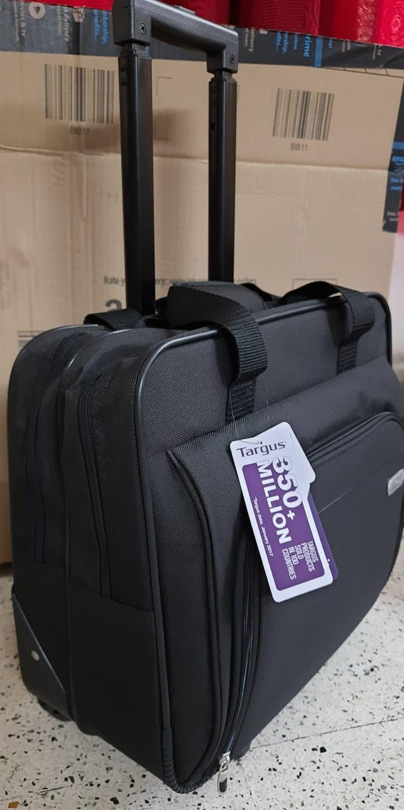 TARGUS Trolley pour Portable 15.4p Gamme Executive Nylon noir garantie . vie