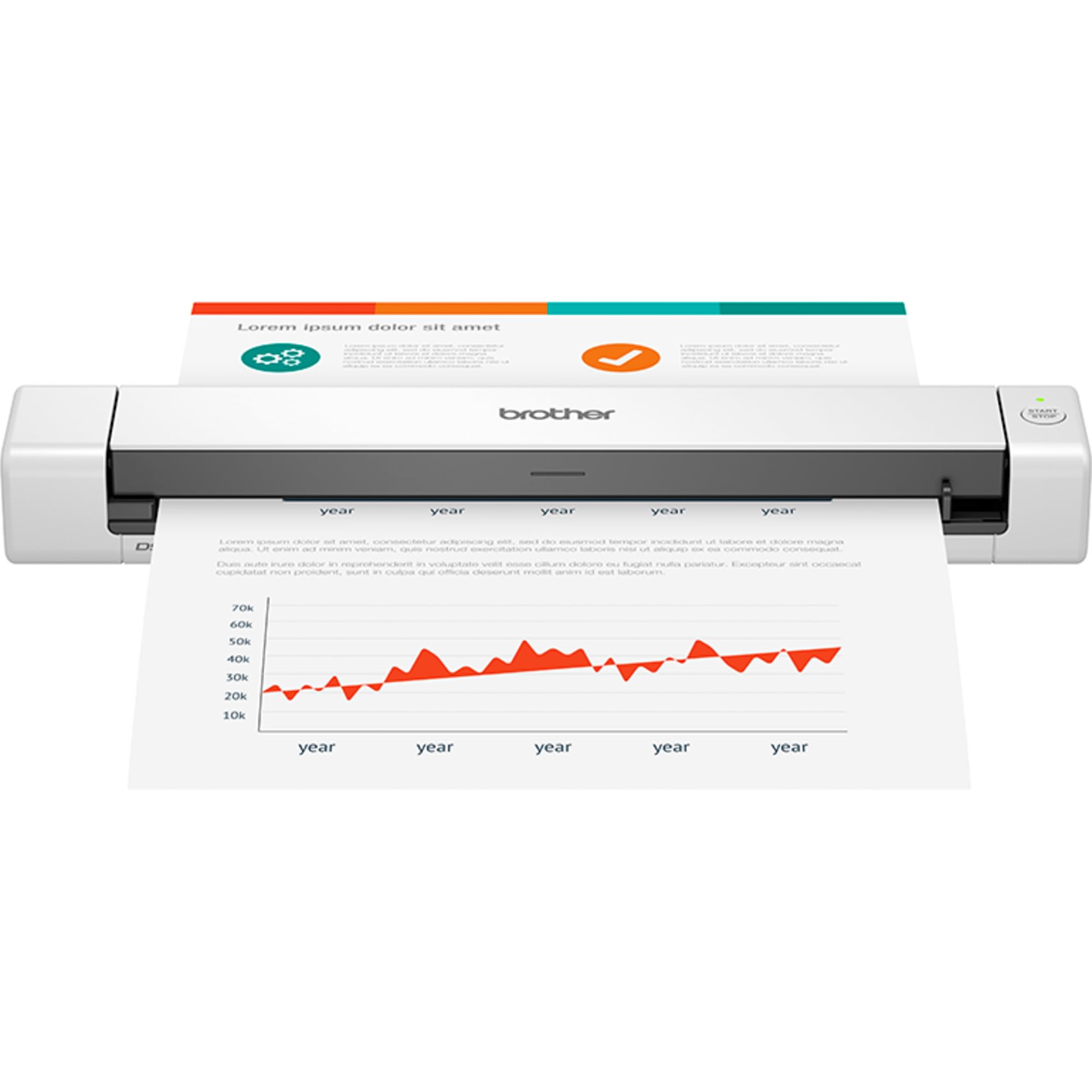 BROTHER Mobile Scanner DS-640 A4 15 ppm