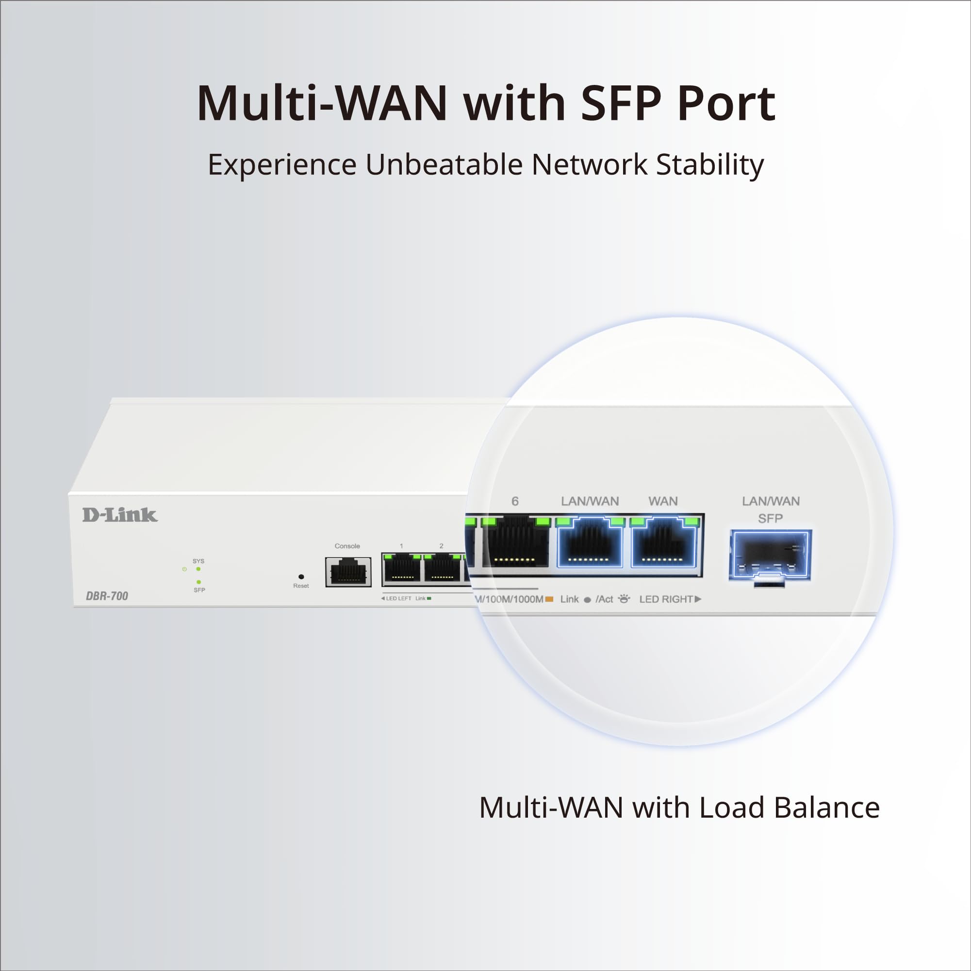 D-LINK Routeur VPN Double-WAN & Contrôleur Wi-Fi