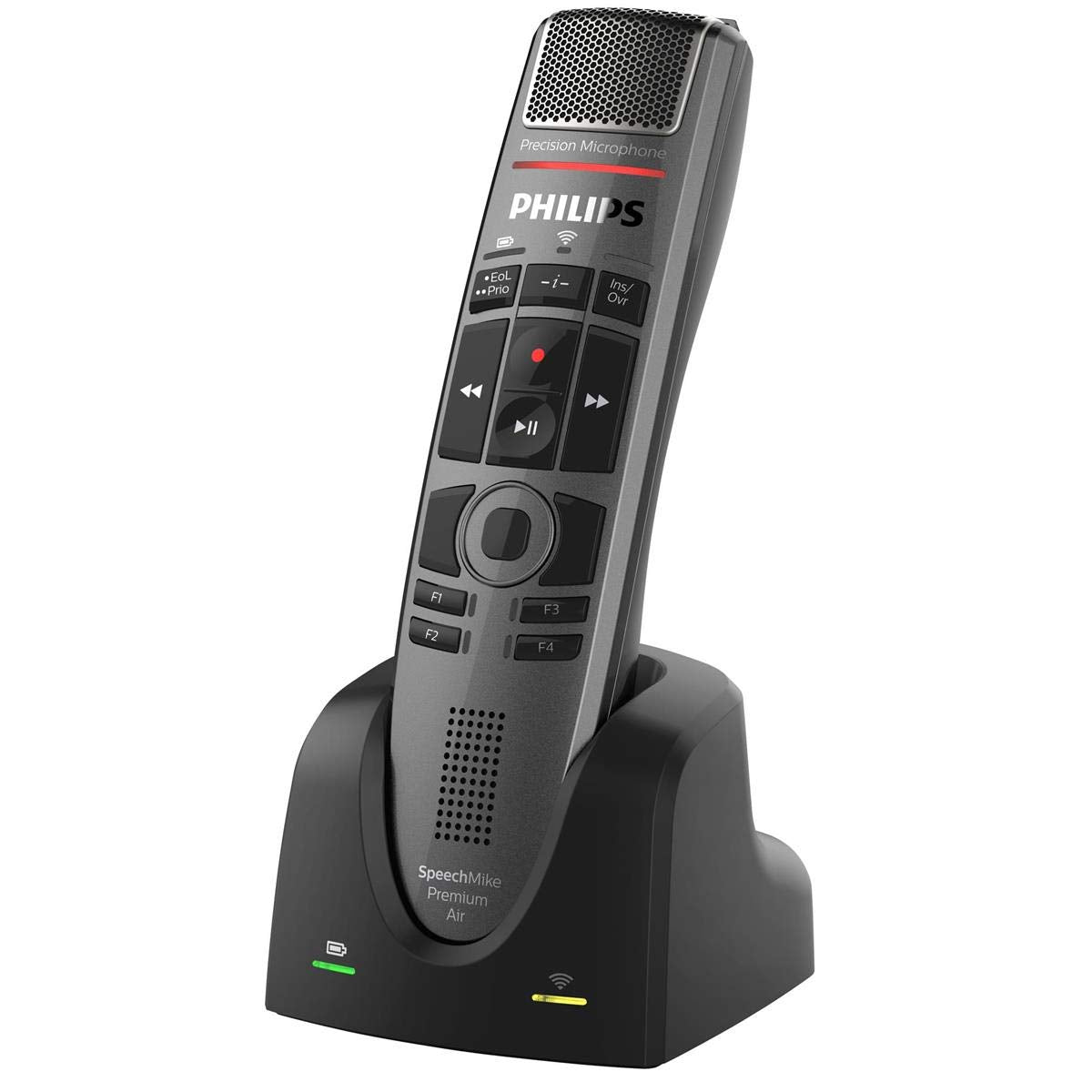 PHILIPS SpeechMike SMP4000 : Microphone de dictée sans fil, portée max 5m