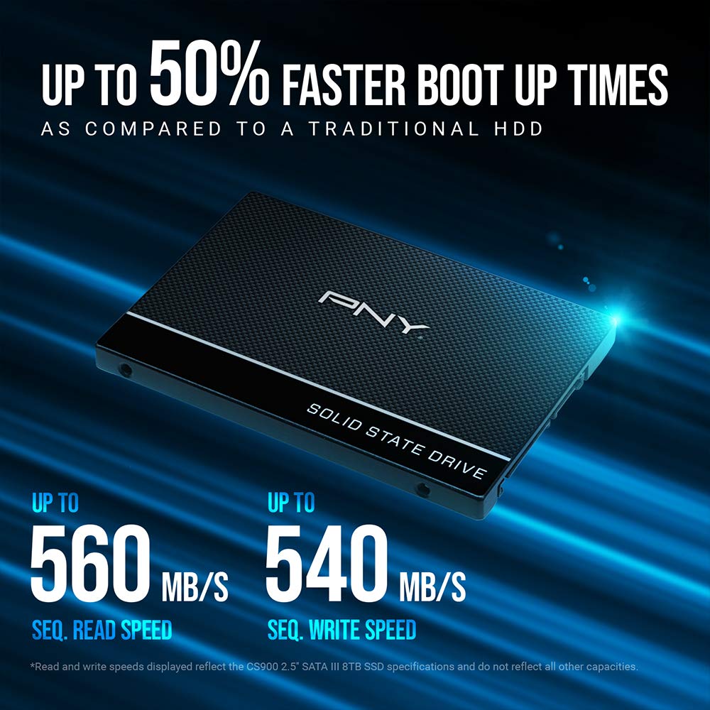 PNY CS900 Series SSD 2.5" SATA III 500gb