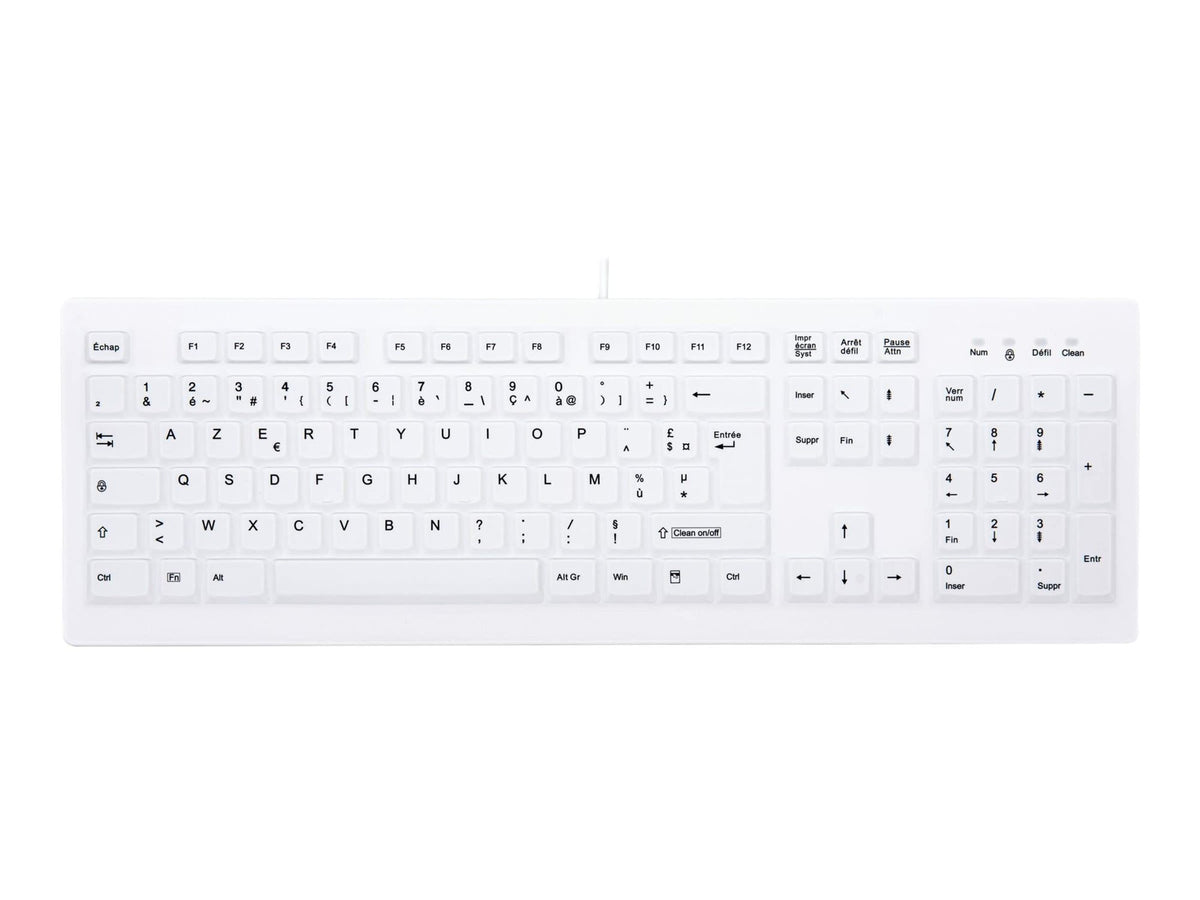 CONTOUR ACTIVE KEY Clavier filaire AK-C8100 FR blanc IP68