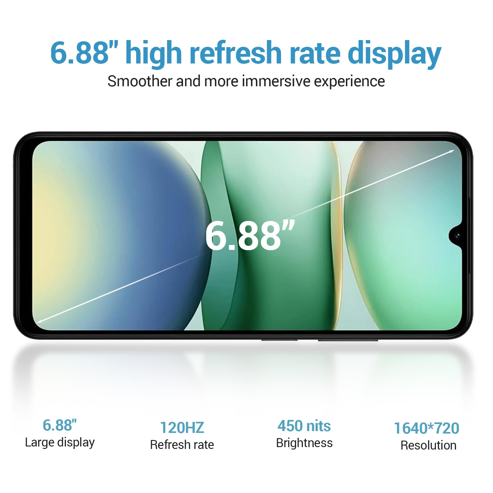Xiaomi Redmi A5 (6.88" - 128 Go, 4 Go RAM) Vert