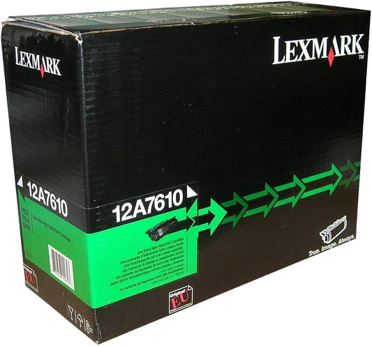 Toner LEXMARK 12A7610 - Noir
