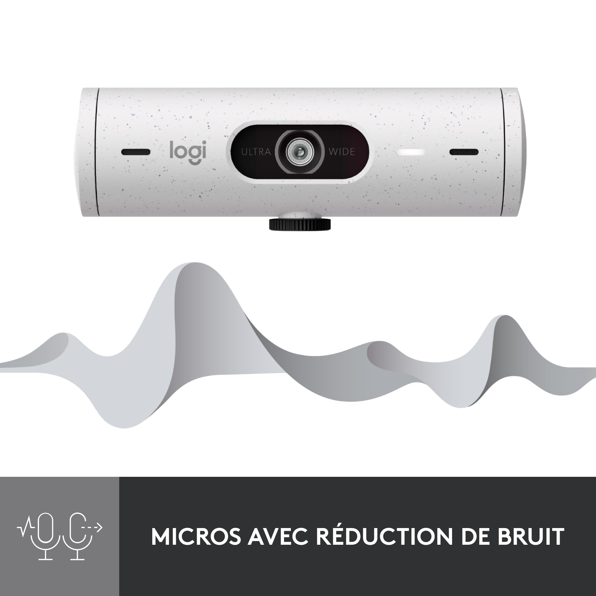 LOGITECH BRIO 500 Webcam colour 1920 x 1080 720p 1080p audio USB-C