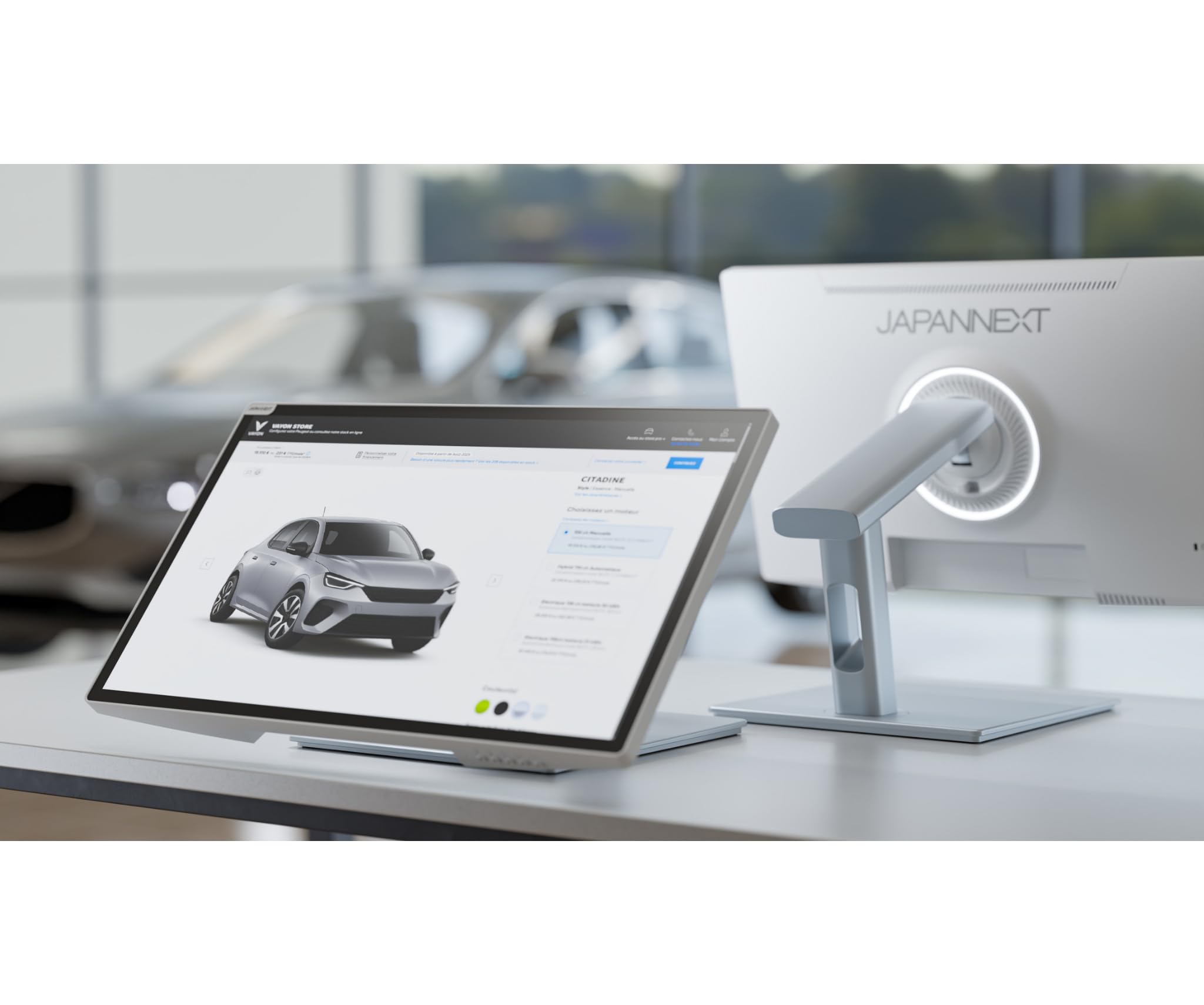 JAPANNEXT JNIPS2152FHDRC65WFLDT Ecran LED 21,5 FHD (1920x1080) 75Hz  IPS  250 c